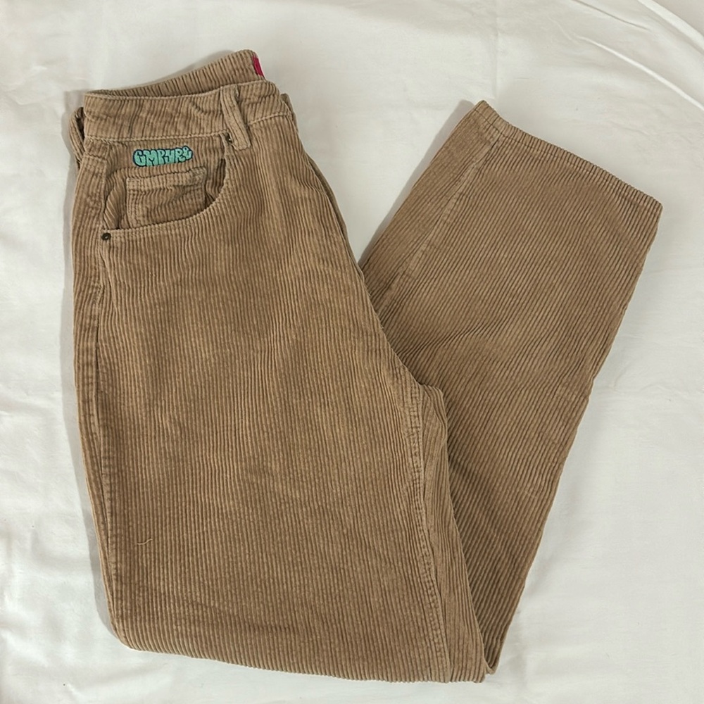 Empyre Tori 90s Khaki Corduroy Skate Pants